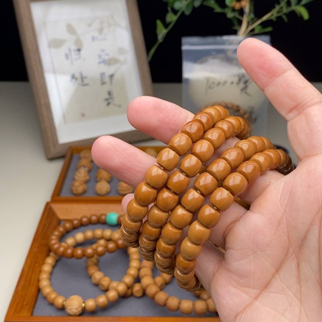 猴头核桃手串8+油黑福利款