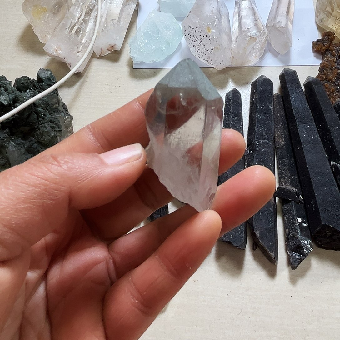 芥***子未镶嵌水晶珠宝半成品