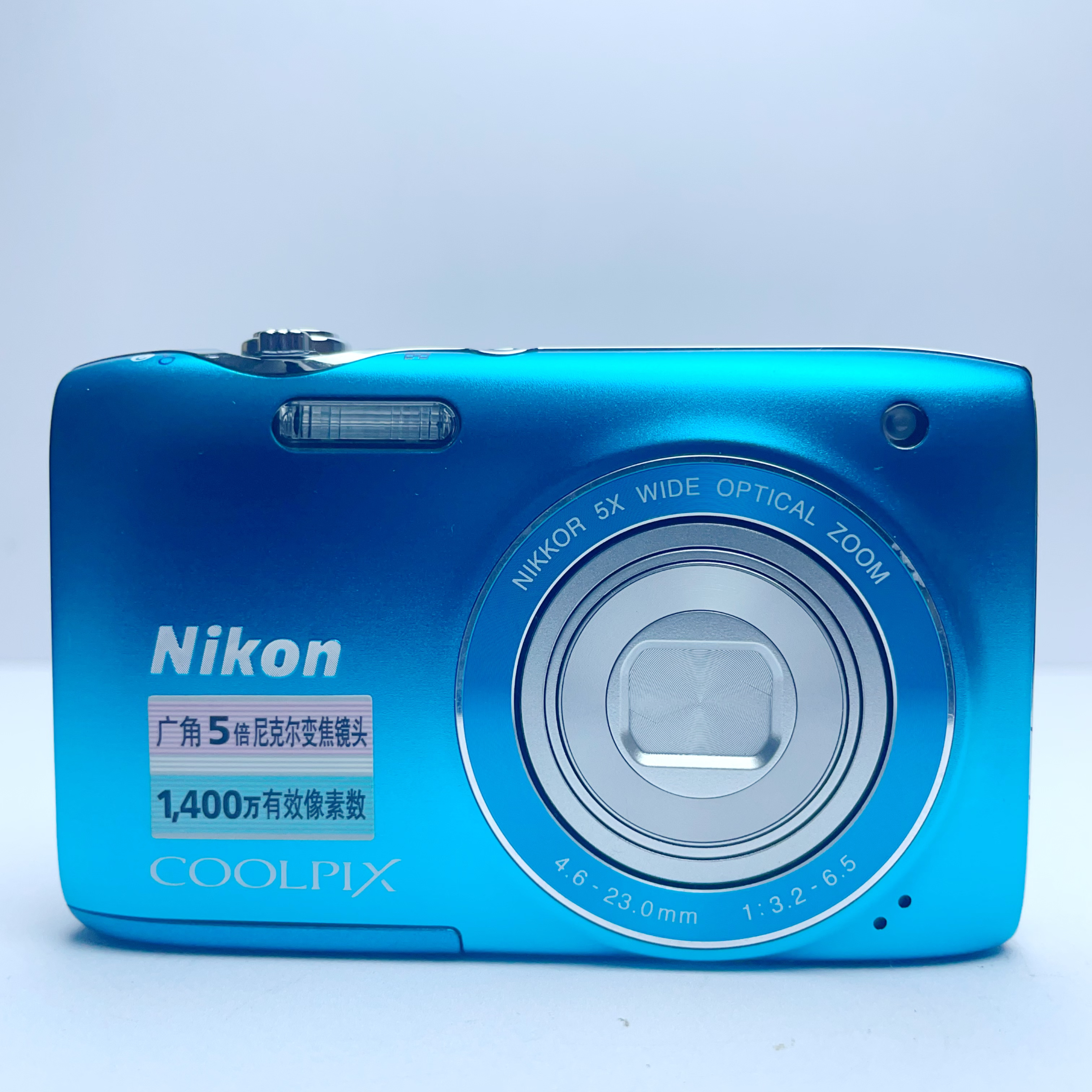 95新 Nikon/尼康 s3100精品蓝色冷暖可拍光感磨皮1400万像素热门