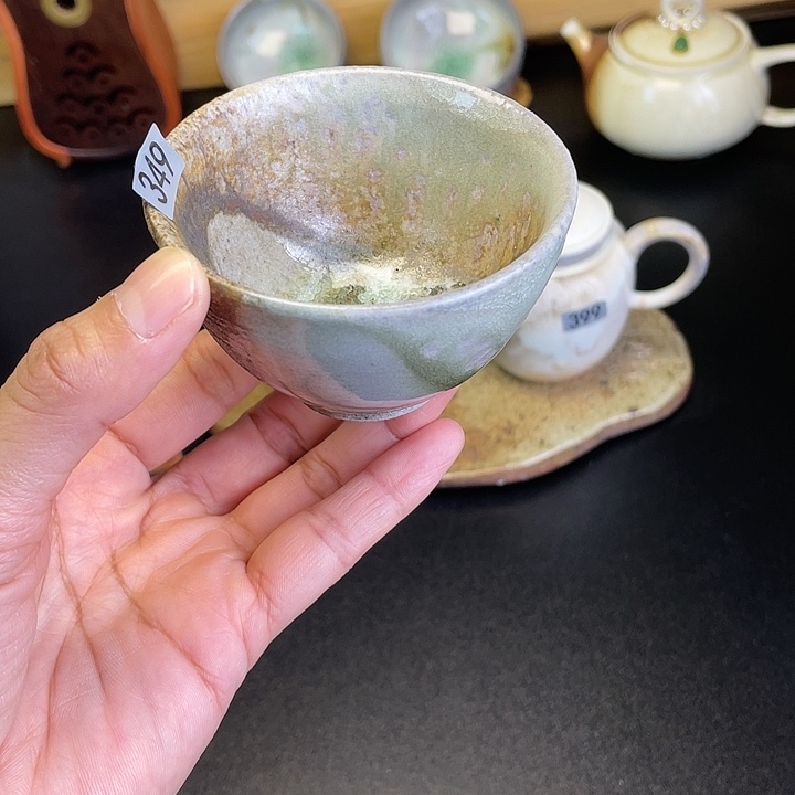 燃薪柴烧茶器主人杯