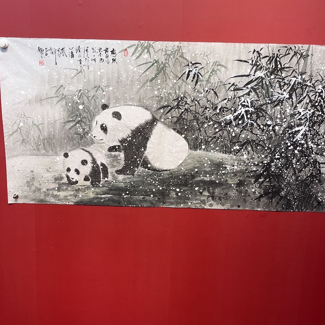 国画手绘国画作品