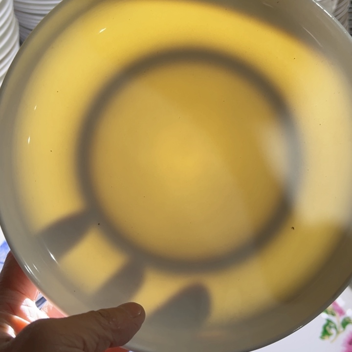 杯八寸高岭土窝盘一个