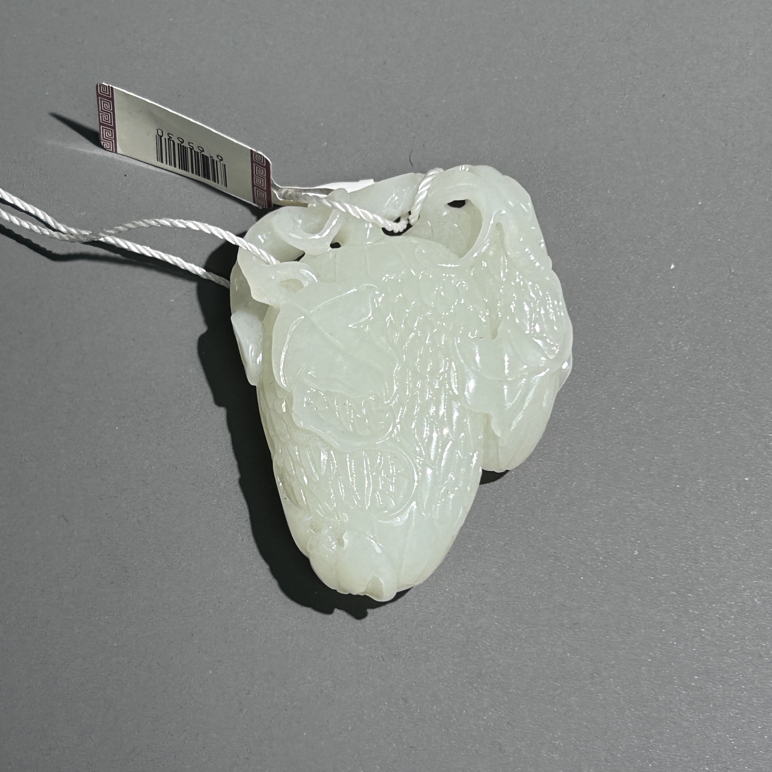 清代和田玉荔枝   