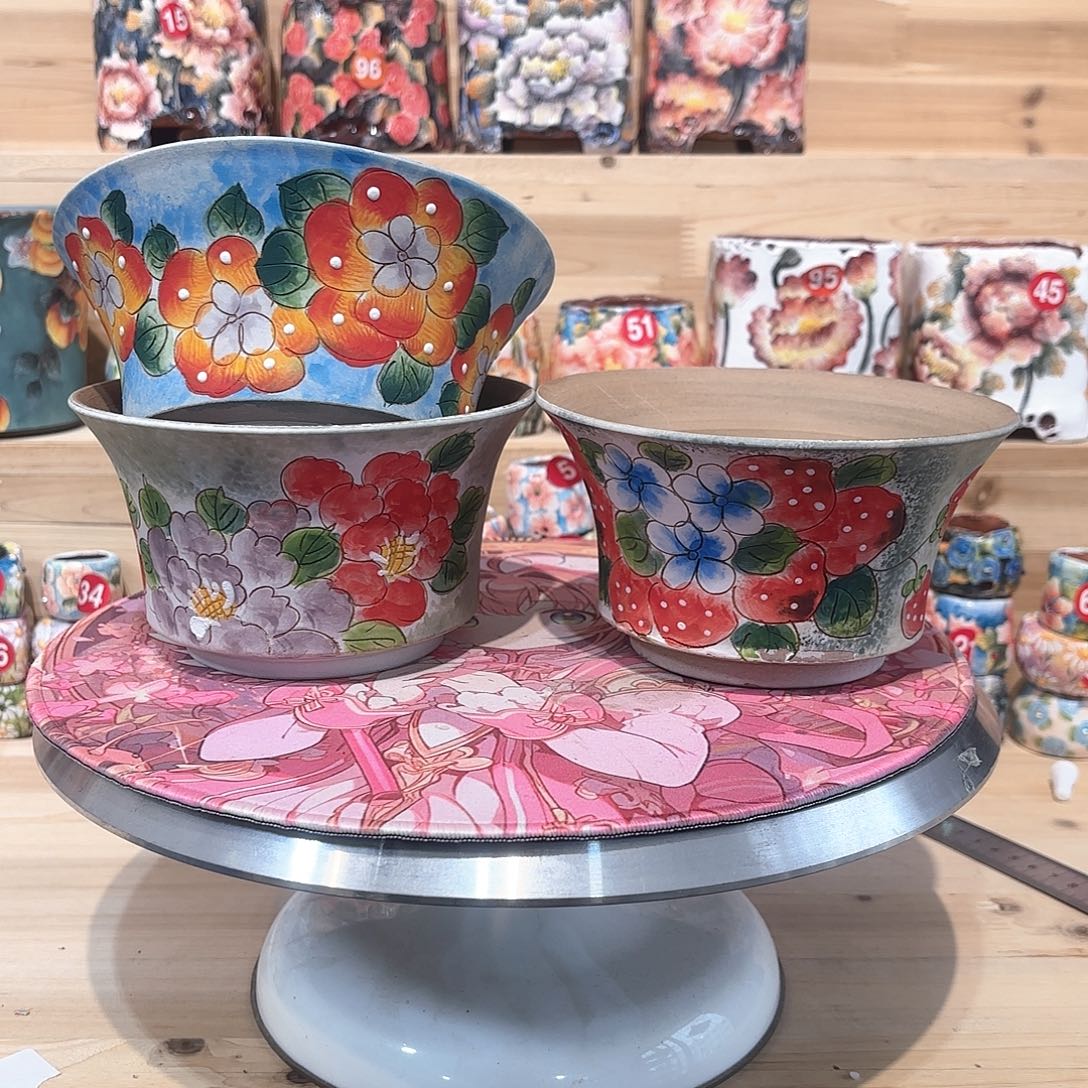 紫砂花盆手工花盆默认微瑕14/9微瑕