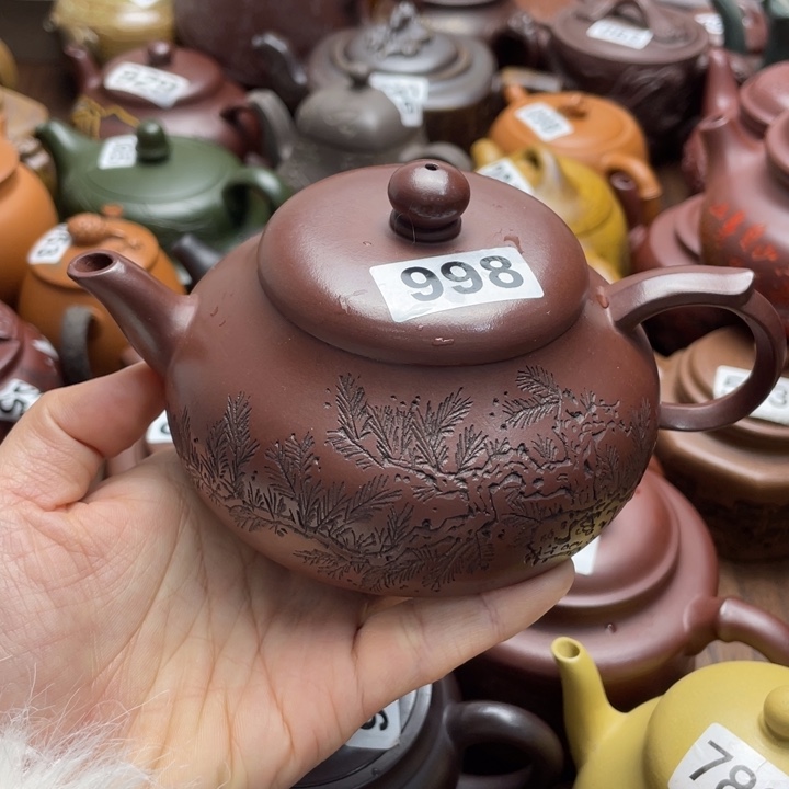 紫砂茶壶紫砂微瑕