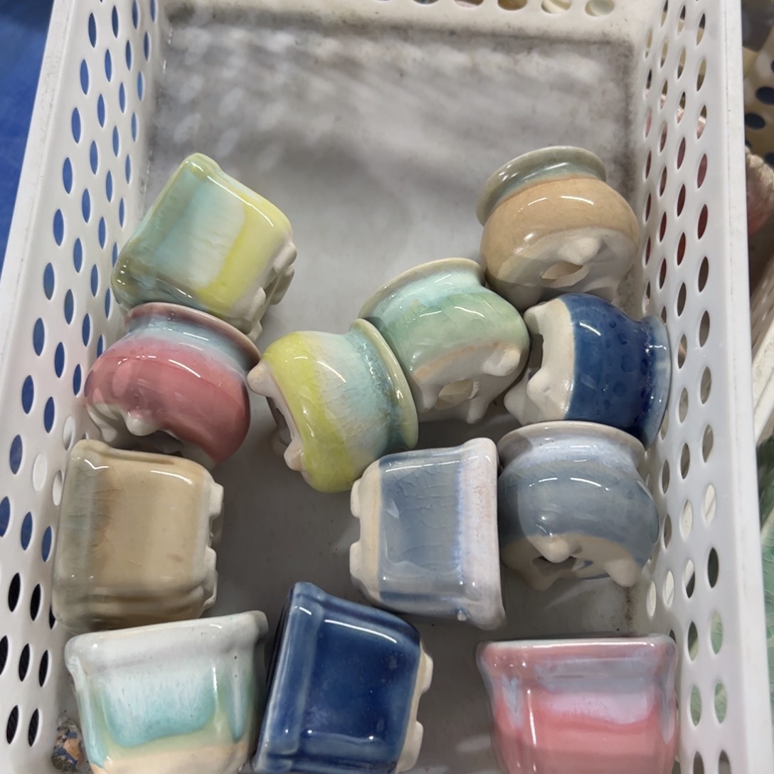 陶瓷多肉小花盆@@1986