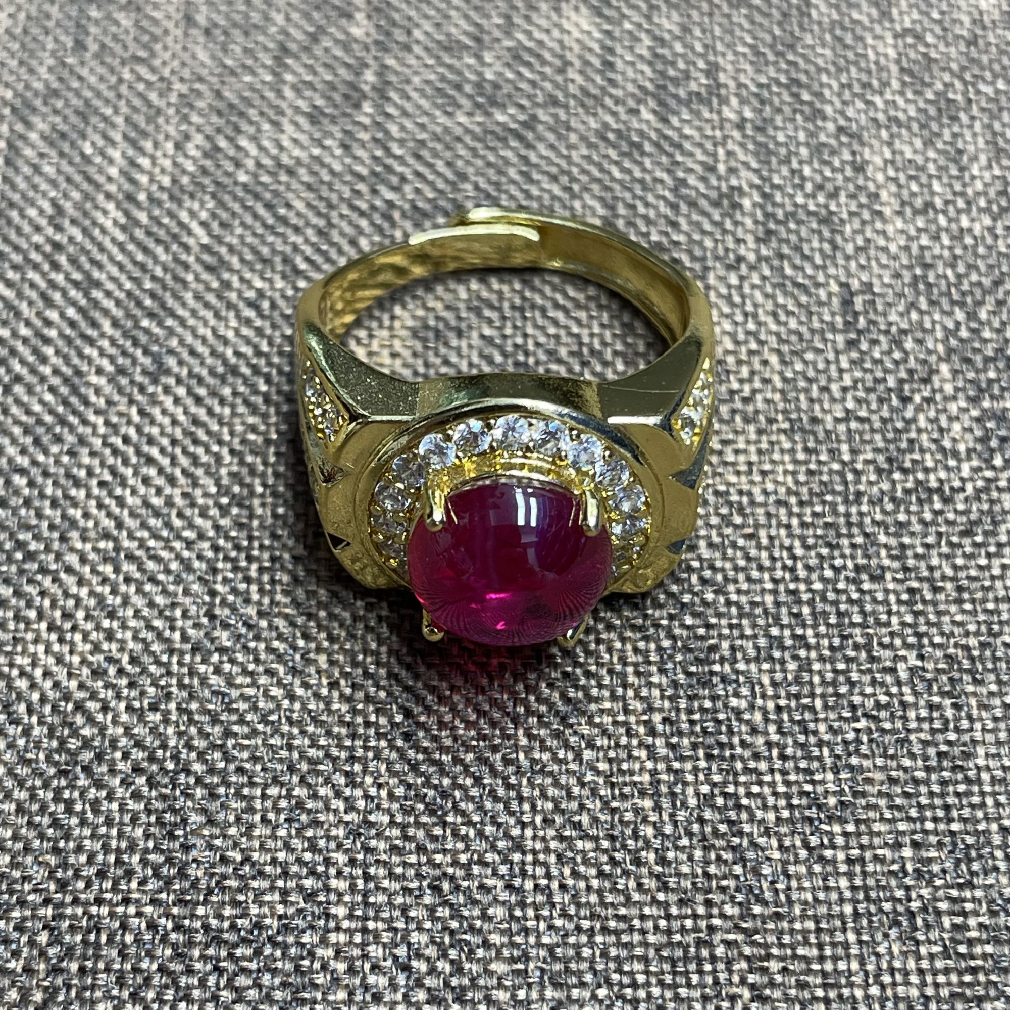 【锦希优选】F442-1六芒星开口戒指多样性发一件