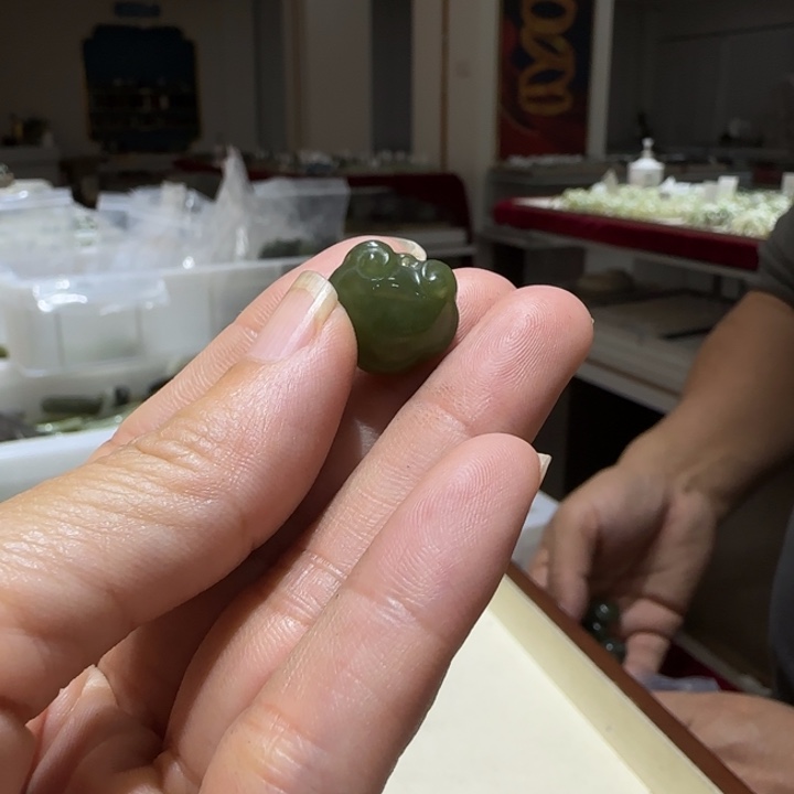 和田玉未镶嵌颈饰825