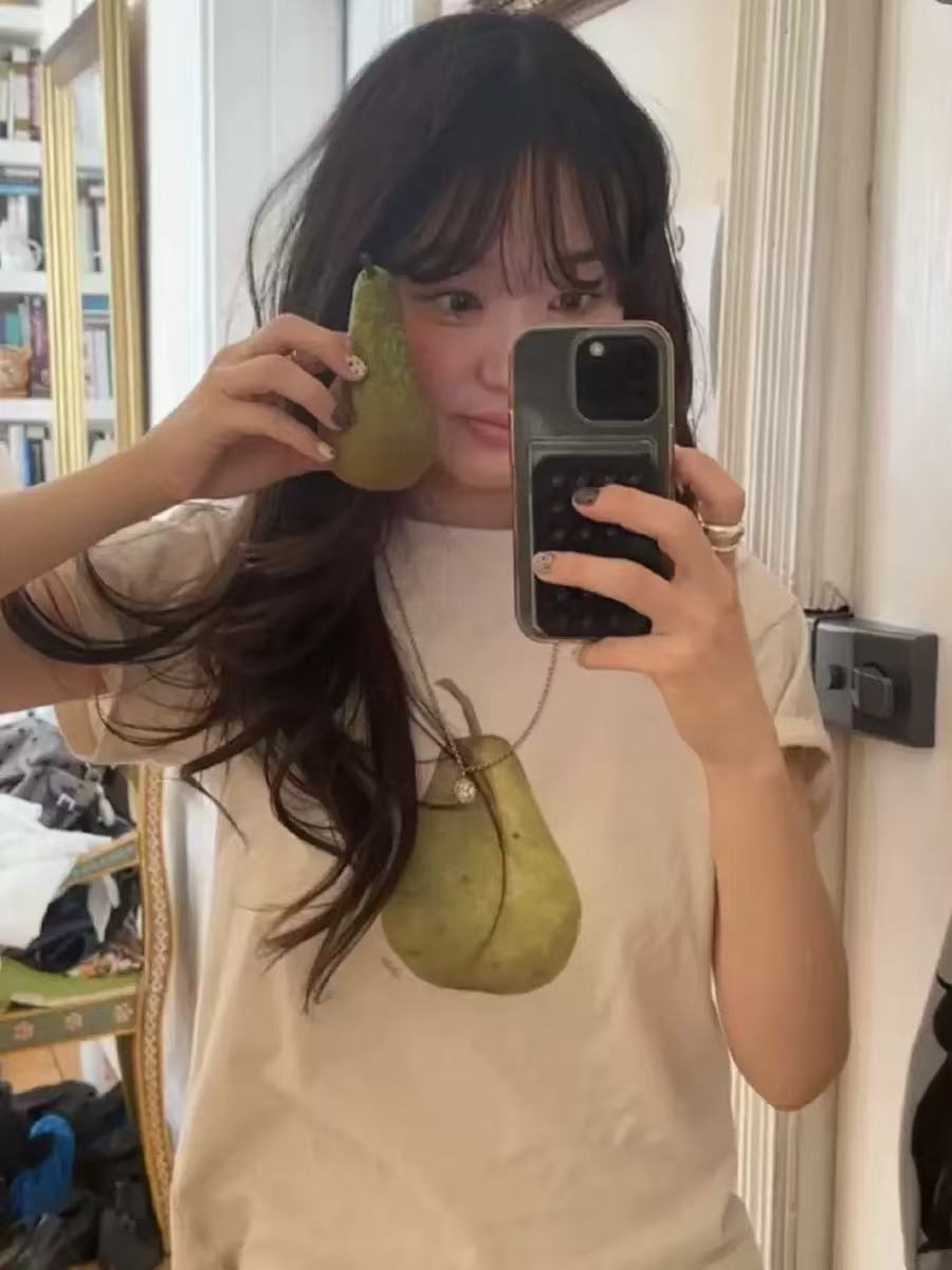 200-299晨太阳春夏宽松针织合集韩系春夏百搭慵懒风针织上衣女9