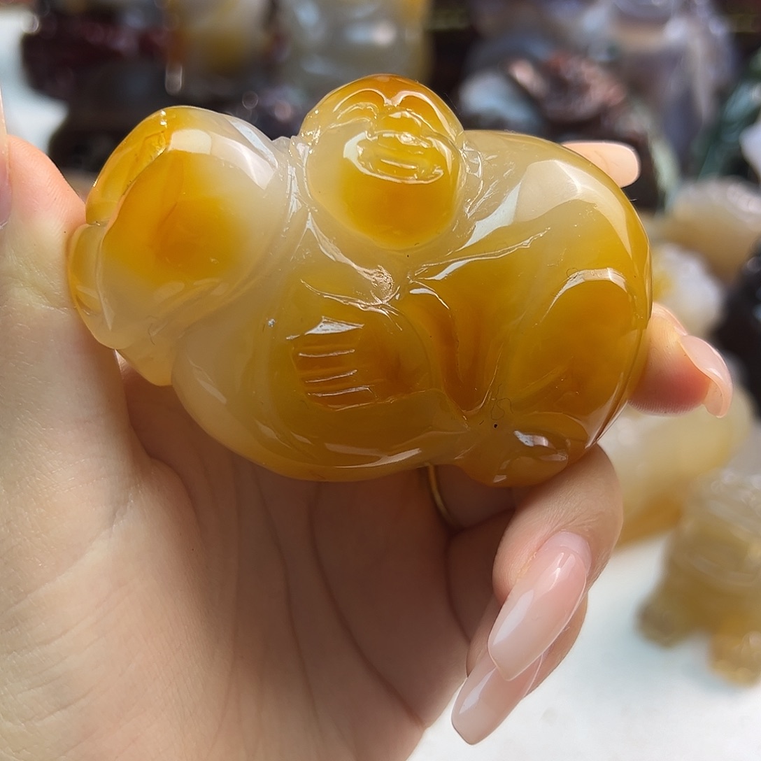 玛瑙/玉髓合金颈饰