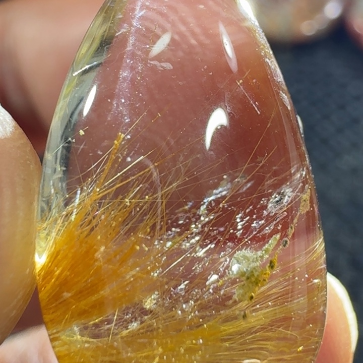 未镶嵌颈饰水晶淡*茶