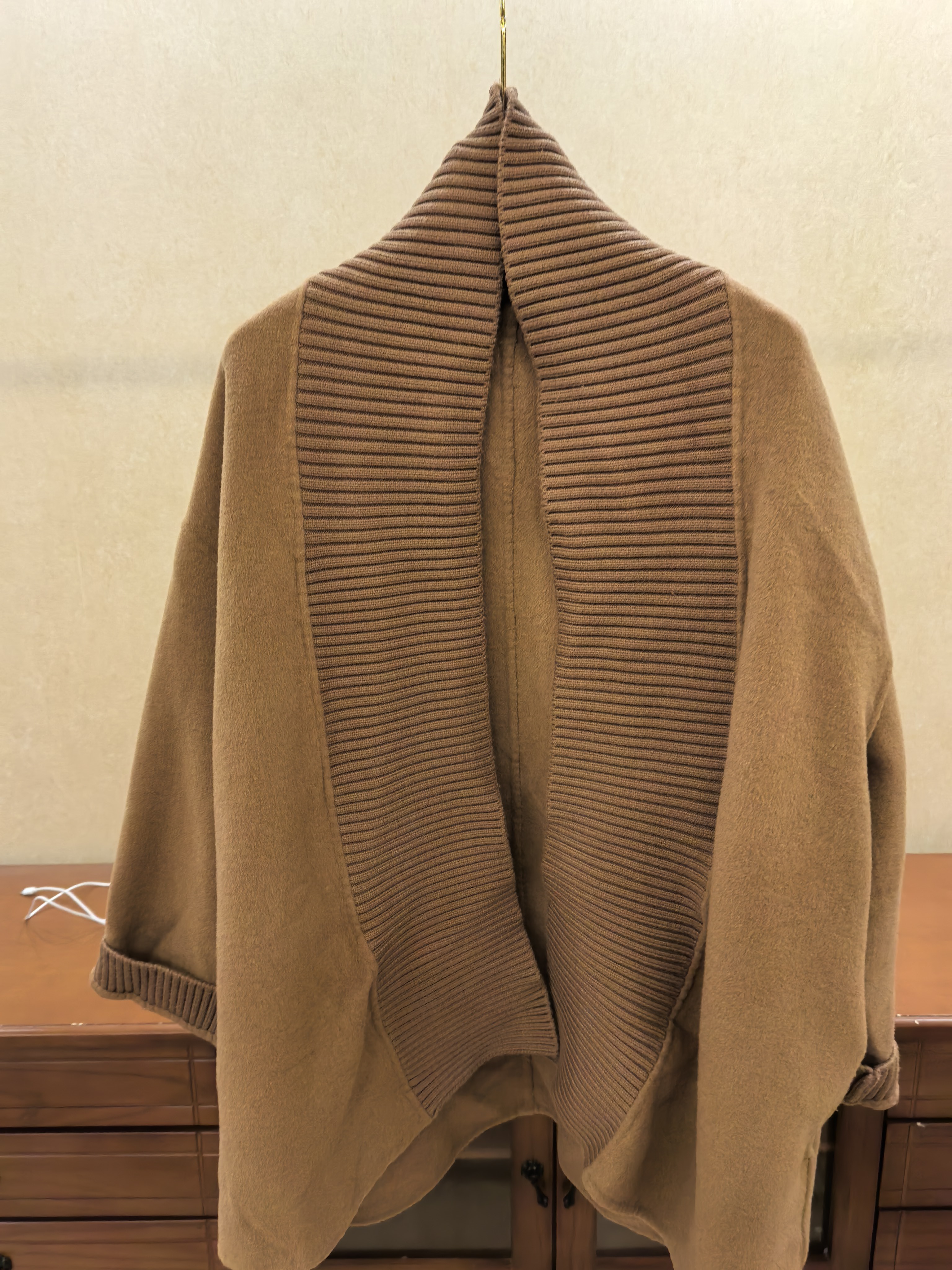 非图片款---女款秋冬百搭中长款毛呢外套