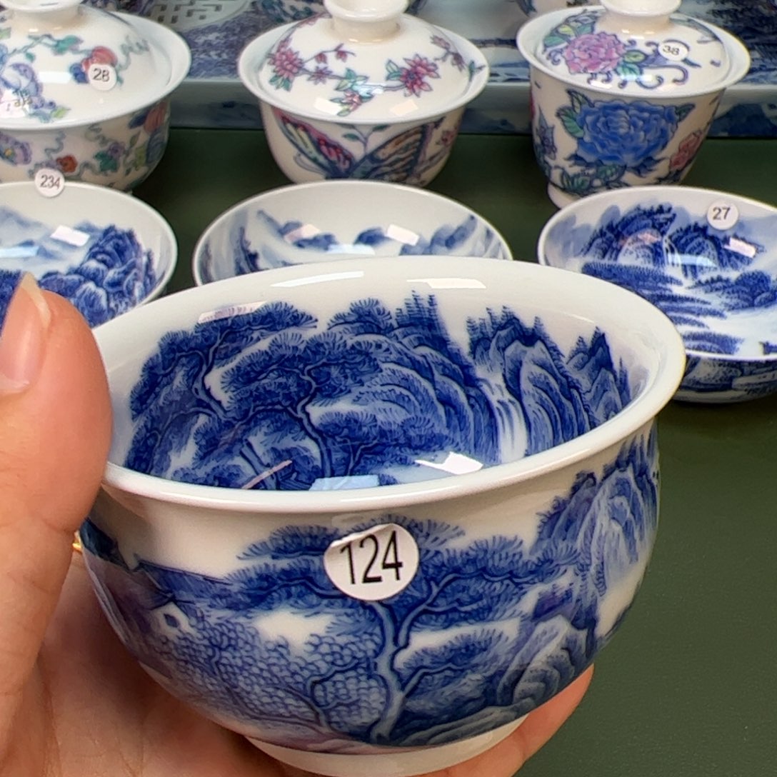 木木景德镇纯手绘茶具124