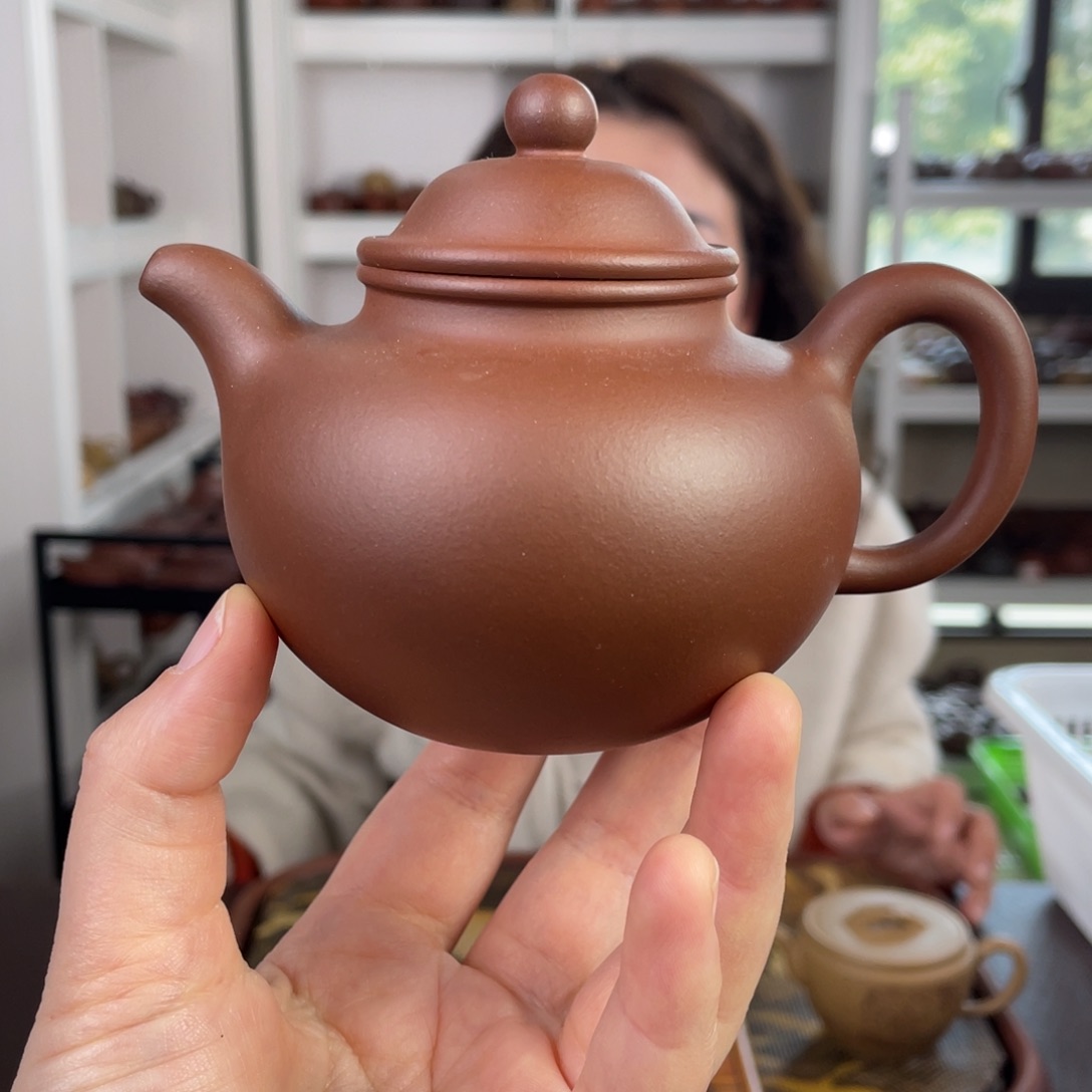 紫砂茶壶中槽清裰只240cc