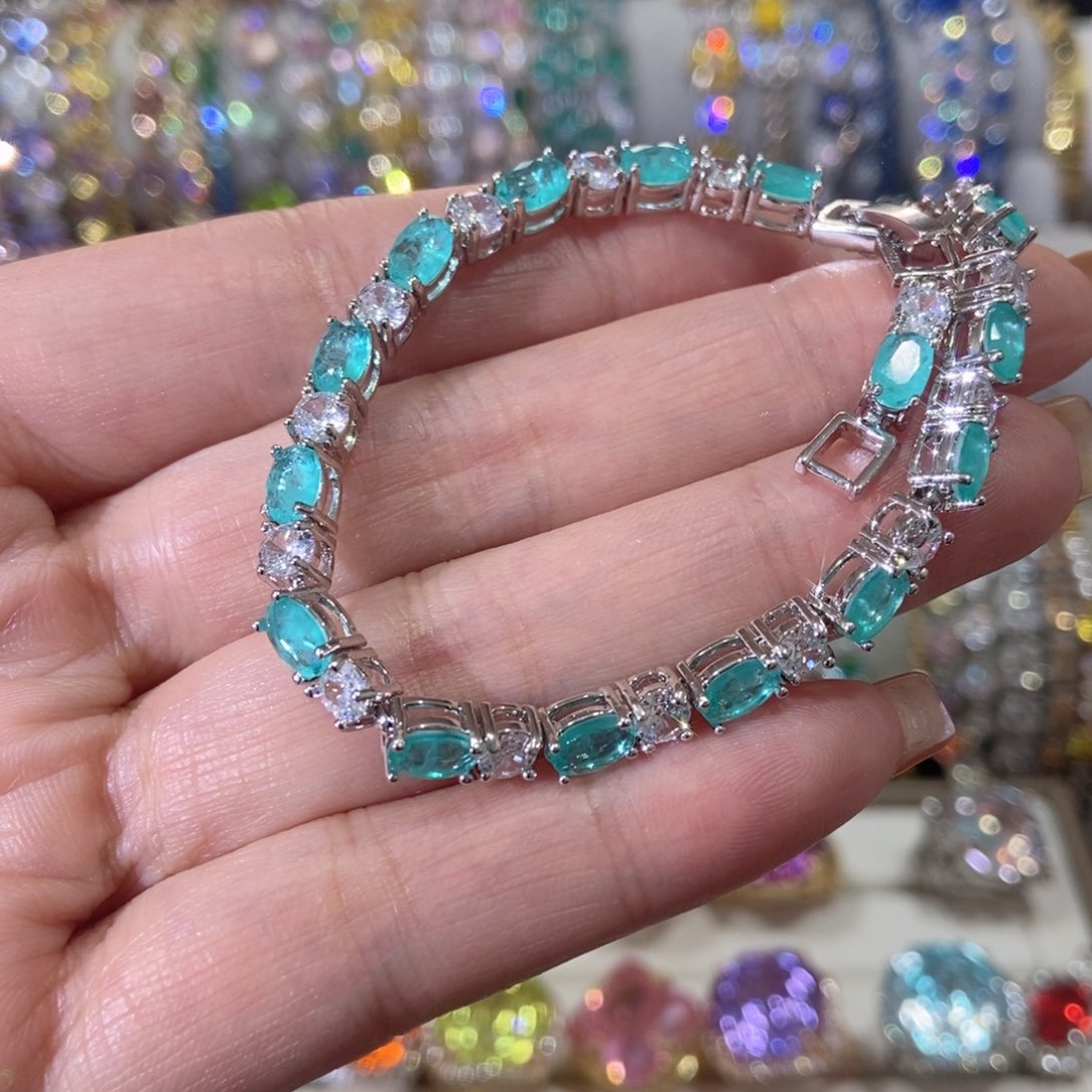 66锆石（处理）手链