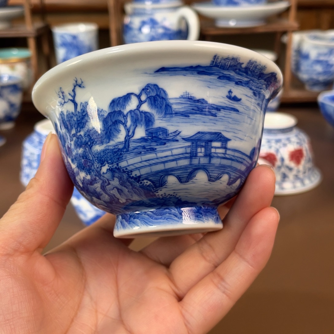 景德镇陶瓷手工手绘