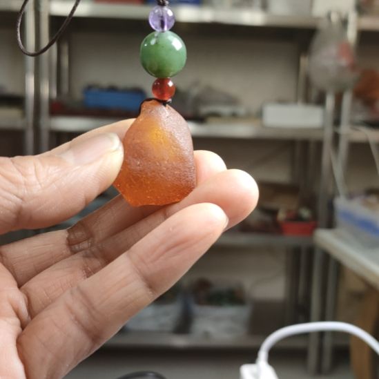 霞***霞琥珀未镶嵌手链琥珀未镶嵌手链