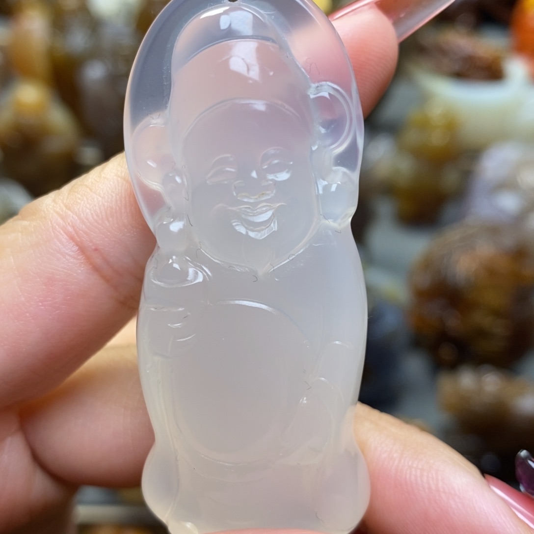 玛瑙/玉髓挂件未镶嵌