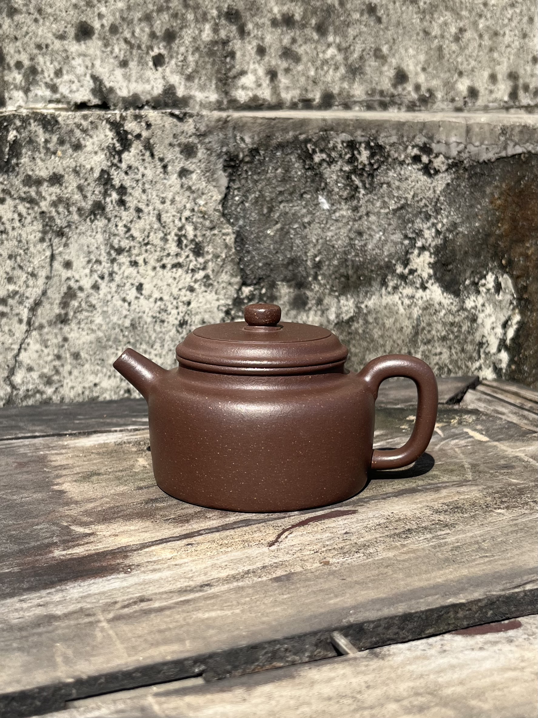 原矿老紫泥德钟紫砂壶