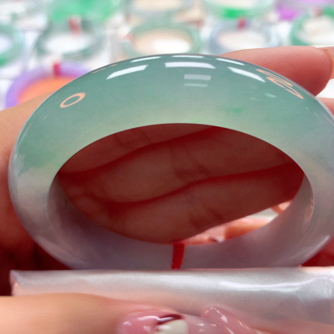 翡翠手镯未镶嵌56正（26）11号