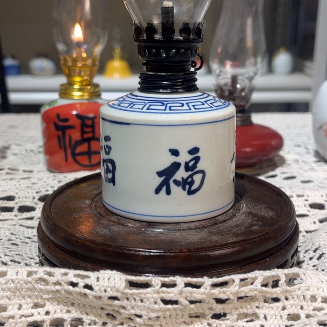 摆件景德镇手工陶瓷香薰灯