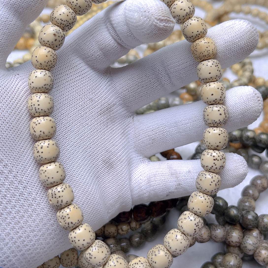 星月菩提吊坠原白手持