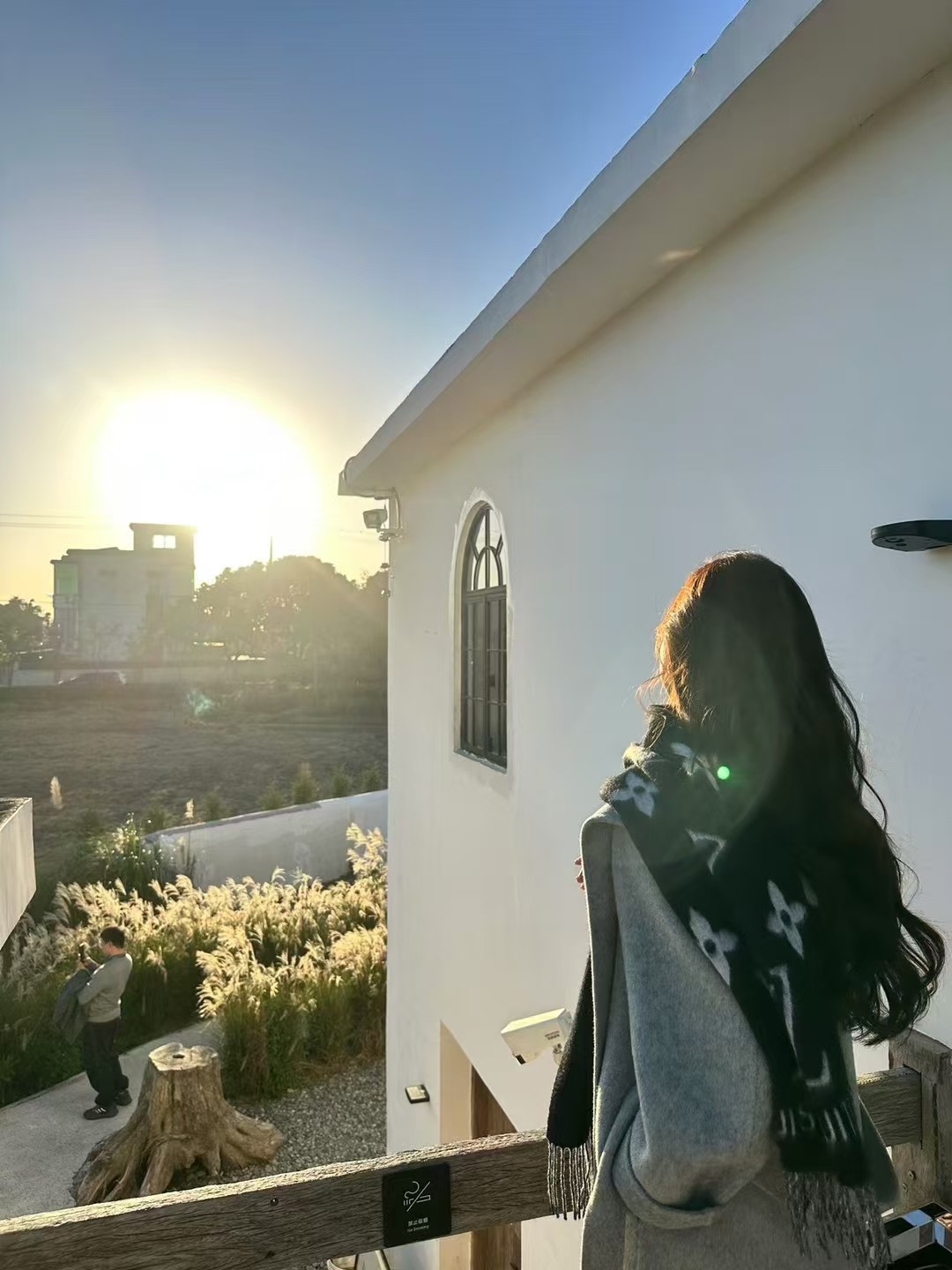 【小璐】秋冬双面休闲风通用围巾男女同款简约时尚宽松