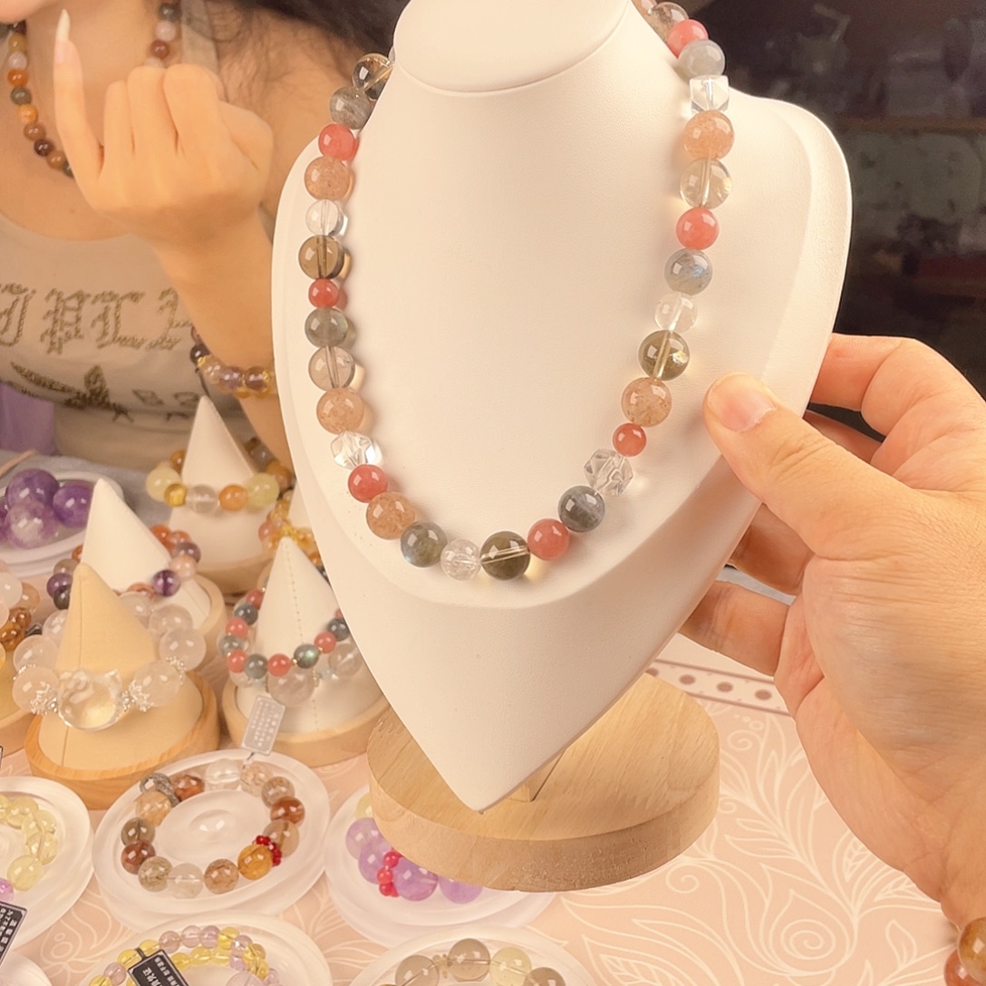 银S925镀金镶嵌手链水晶