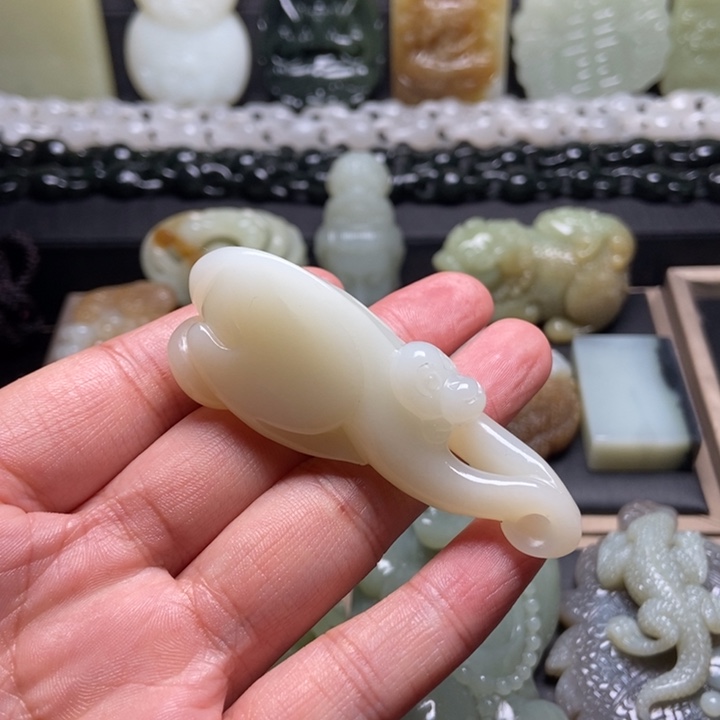 颈饰未镶嵌和田玉肥****旺