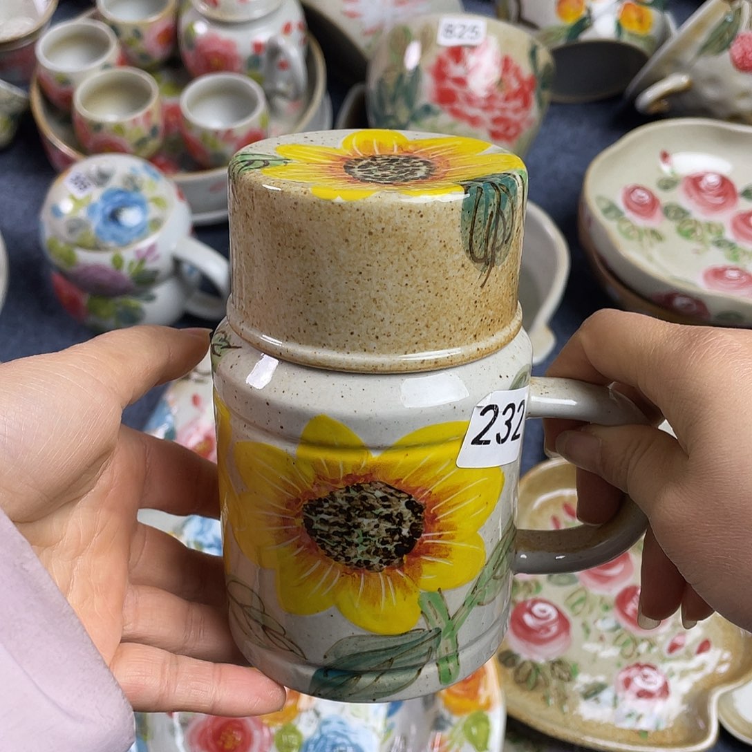 盘景德镇高温陶瓷8888
