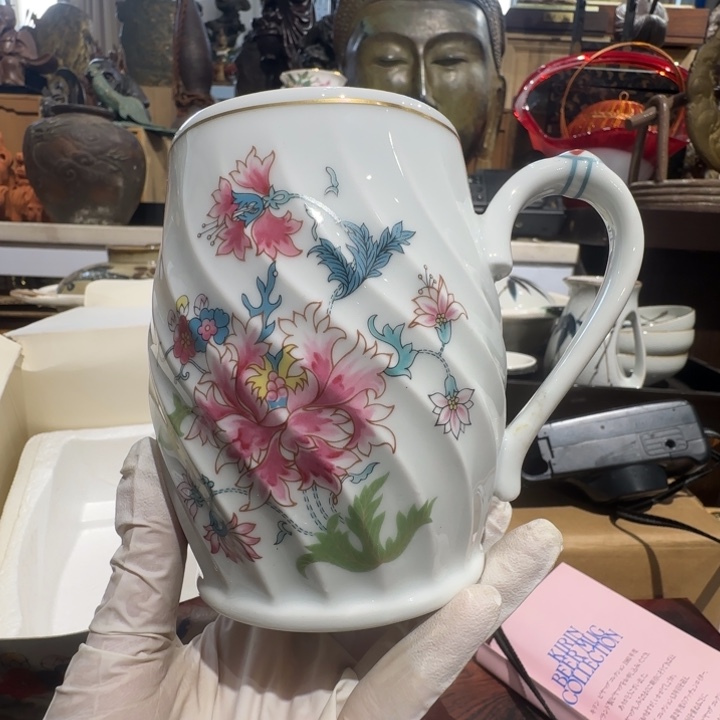 栀***.茶盏古古回流瓷器摆件35