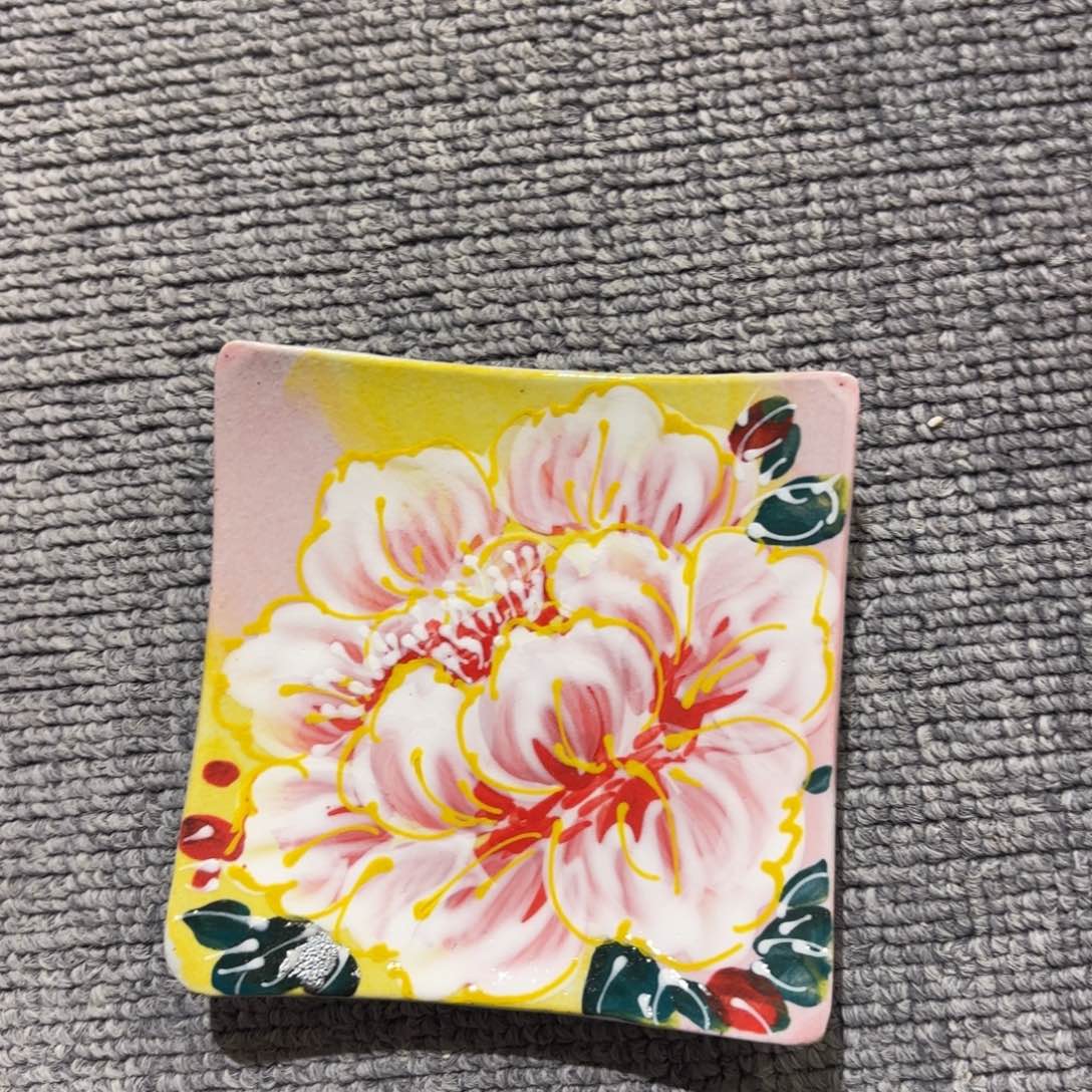 瓷片景德镇手绘高温釉下彩陶瓷茶具