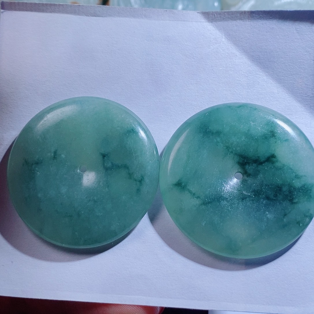 定制翡翠未镶嵌聂毛货不支持退货下单需确认抛光