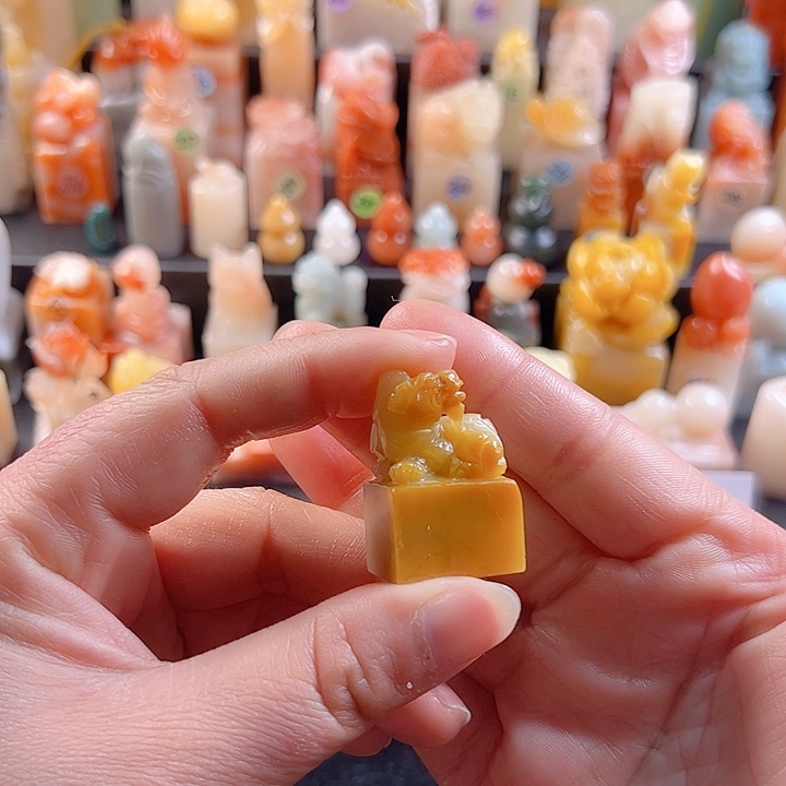 老挝石印石手工定制设计，