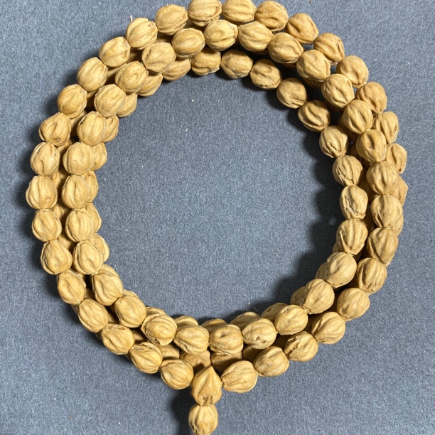 7mm顶级皮质莲花多棱设计长串108颗