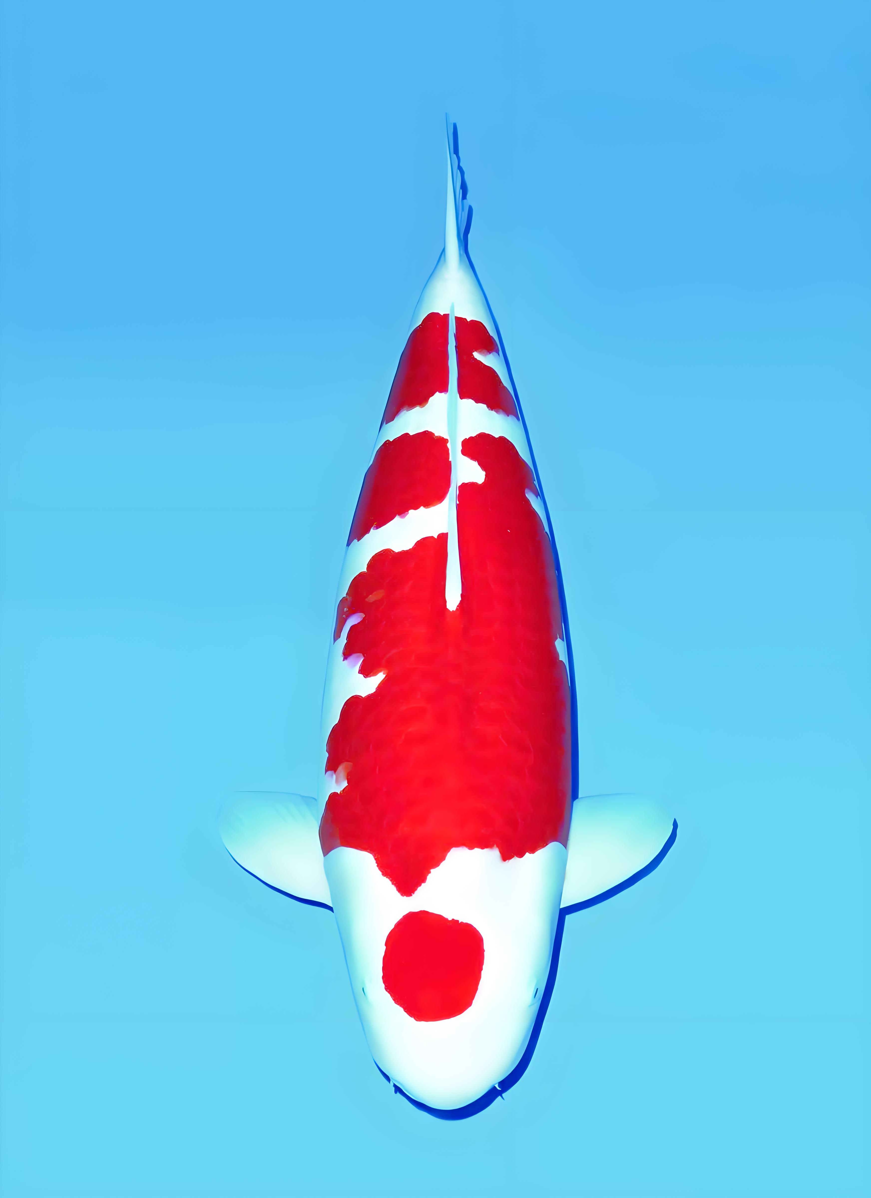 包邮包售后留养级精品锦鲤观赏鱼淡水冷水鱼纯种红白三色锦