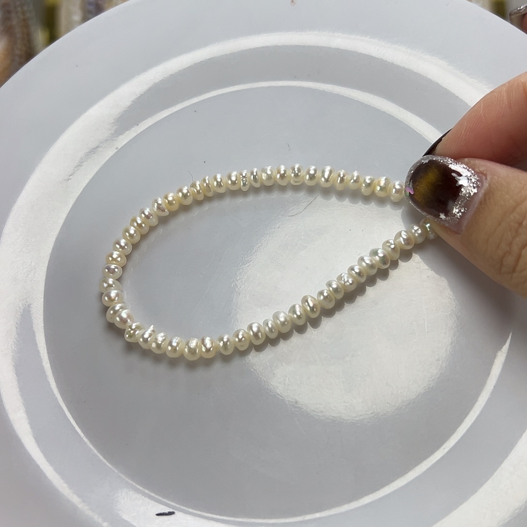 淡水珍珠手绳钛钢