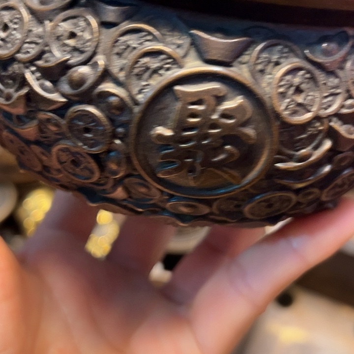 铜器摆件老王直播间