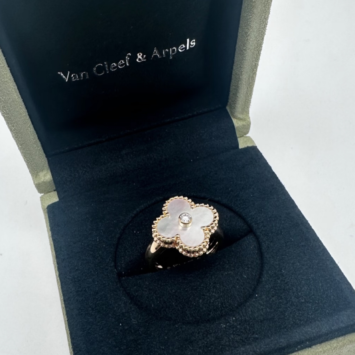 99新 梵克雅宝 53码 梵克雅宝/戒指/0058