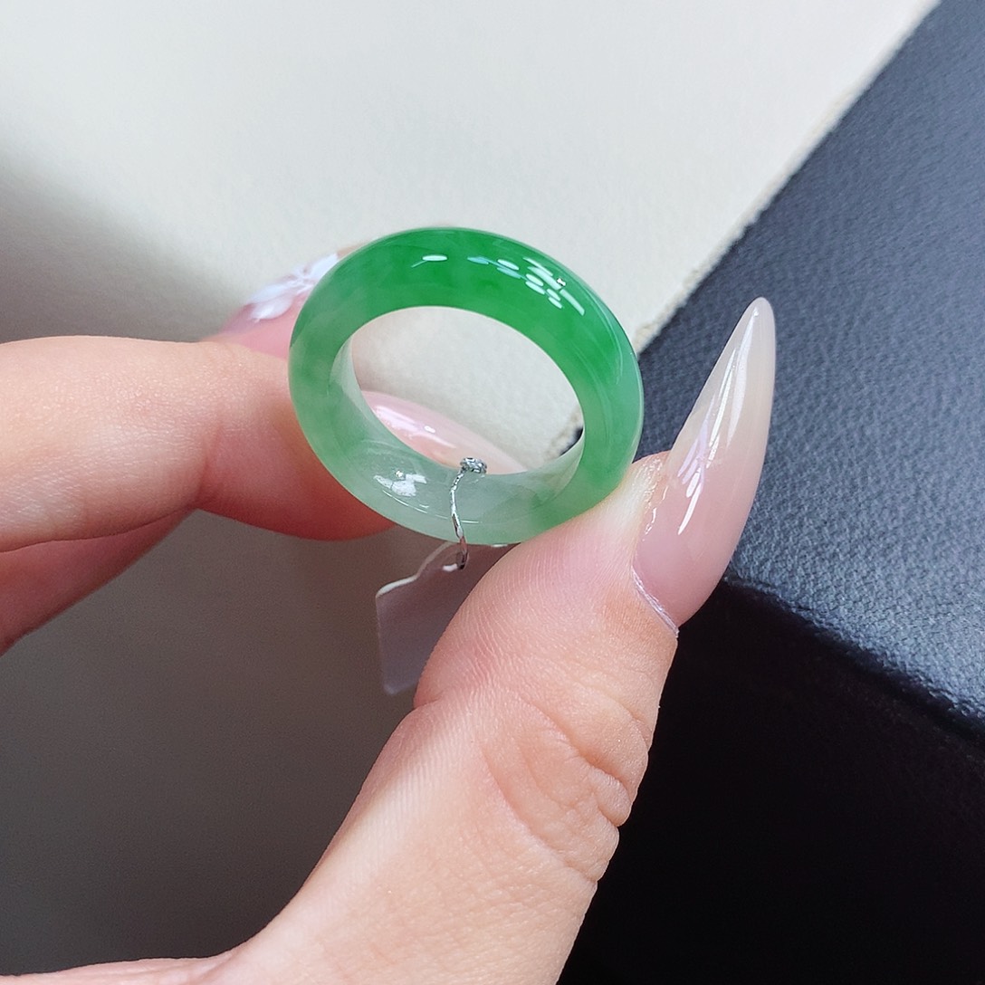 未镶嵌戒指翡翠15号