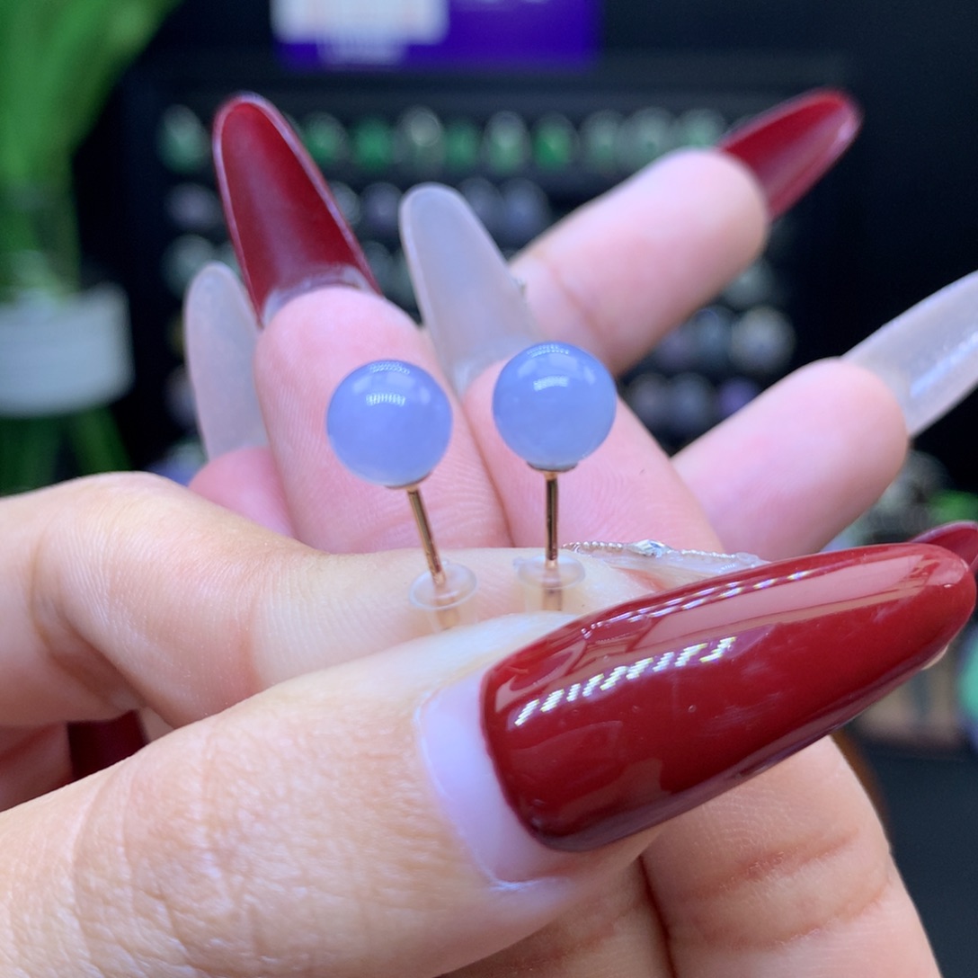 翡翠颈饰18K金镶嵌天然