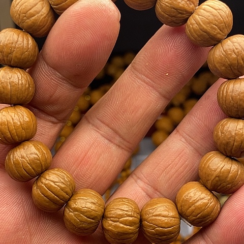 橄榄核手串/手链猴头原皮