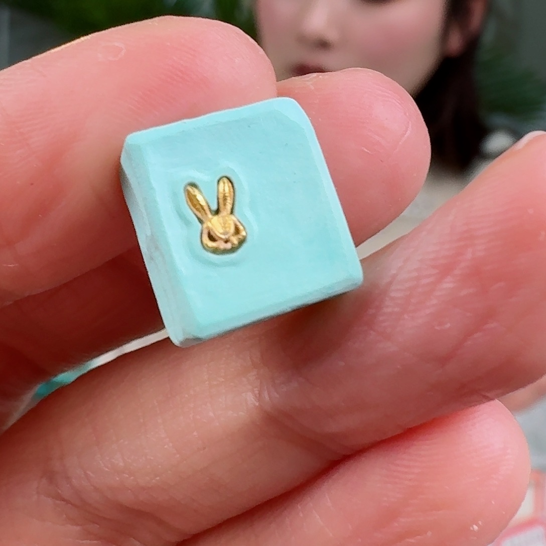 绿松石珠宝奇石未镶嵌