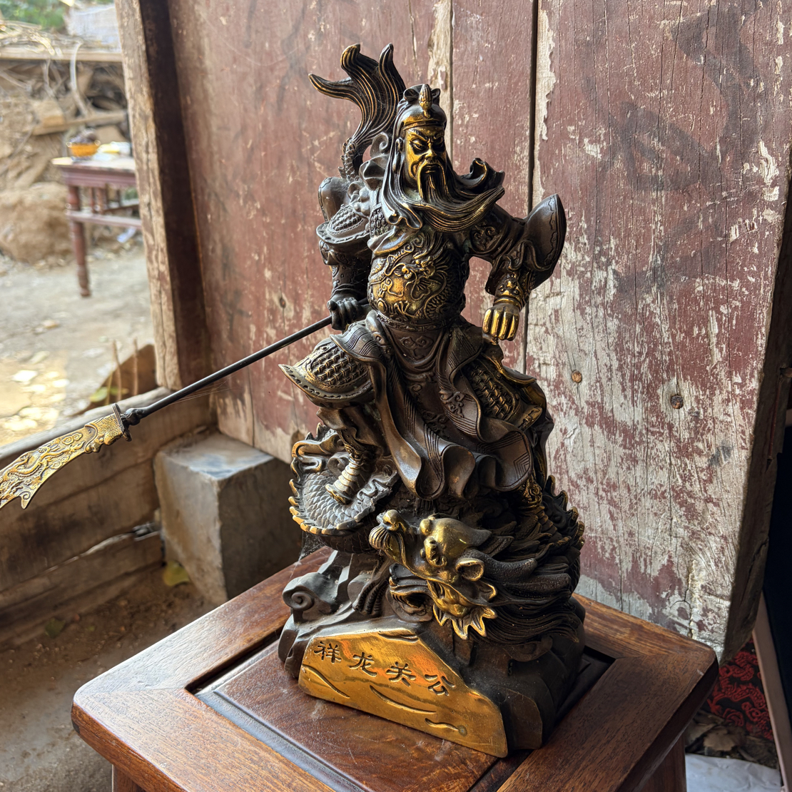 【闪购商品】福利摆件复古工艺风关公