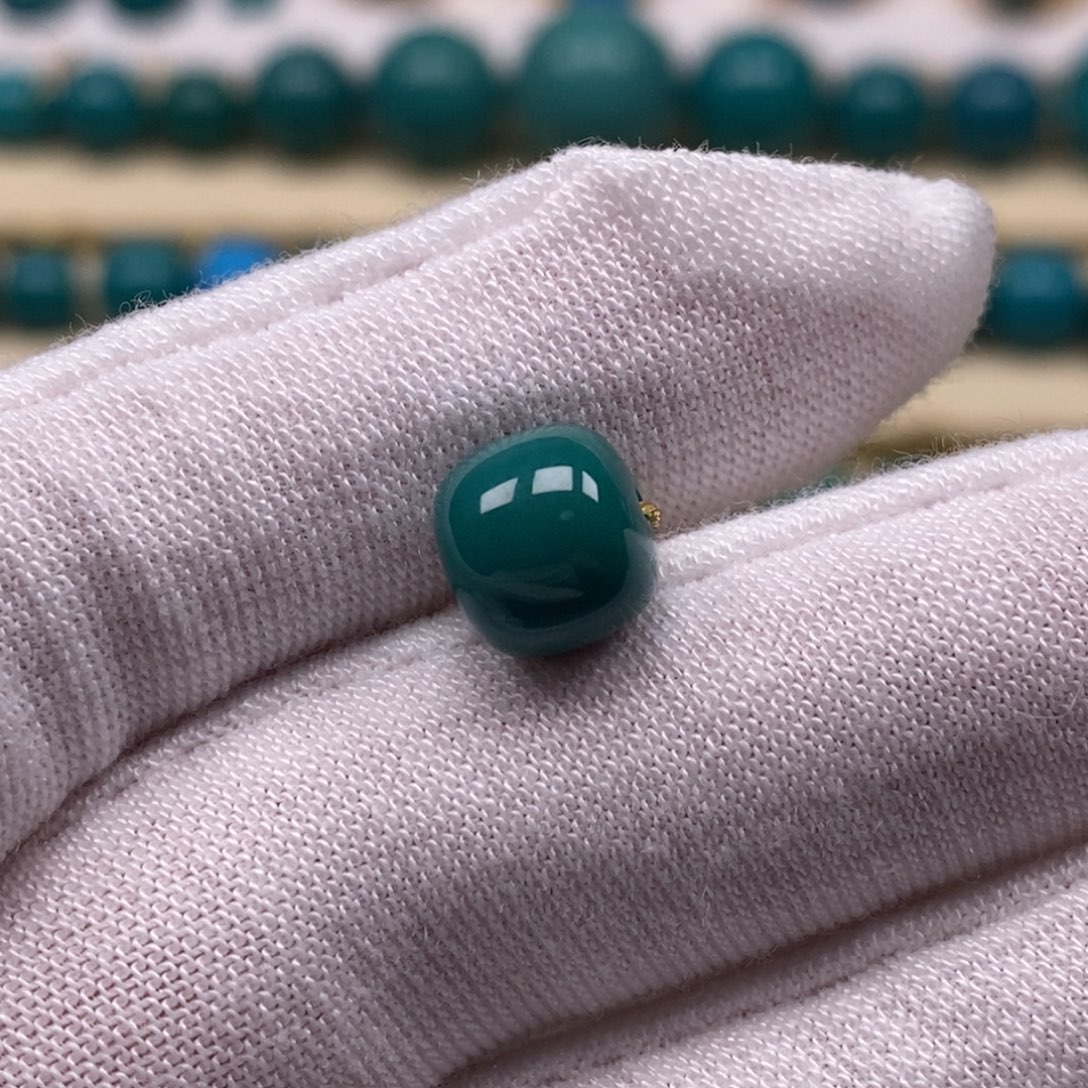 绿松石未镶嵌珠宝奇石8.5mm