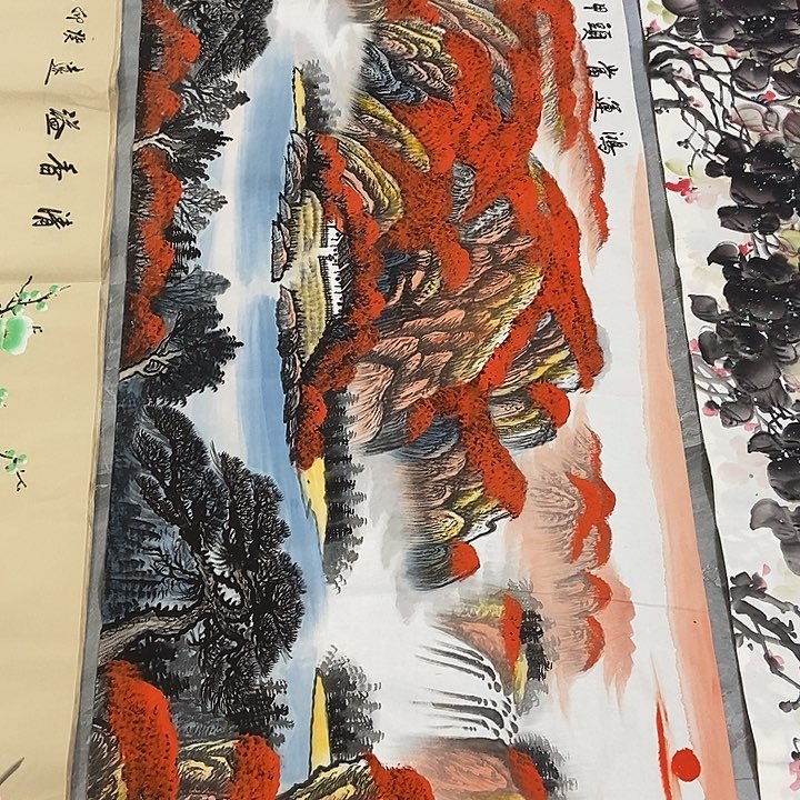 三个张画廊直播间！