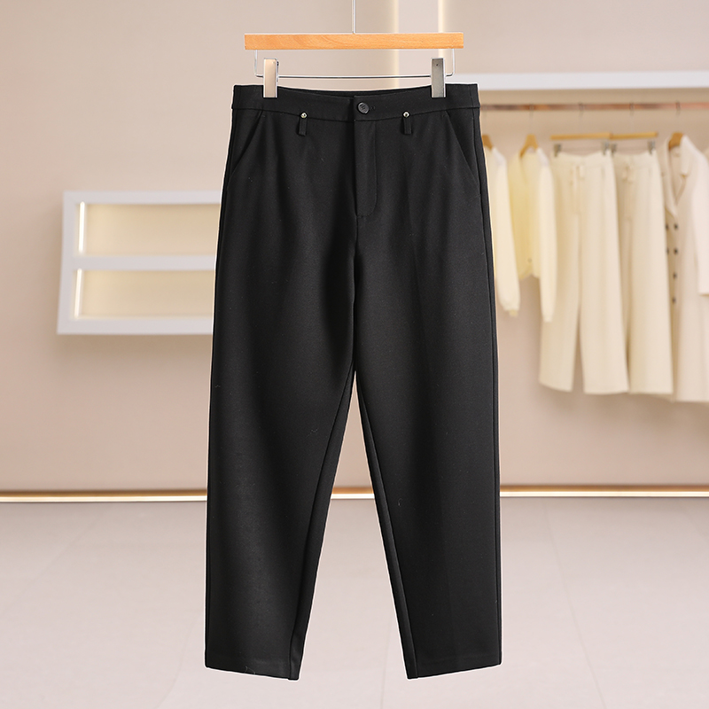 F7955-【M】韩版日常修身百搭小脚休闲裤裤子女#XMF58K014