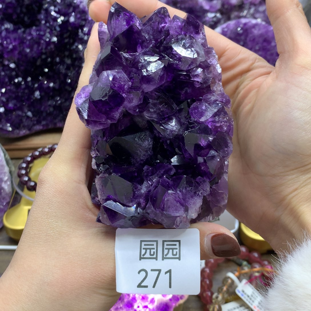 紫晶大型摆件（非配饰）未镶嵌