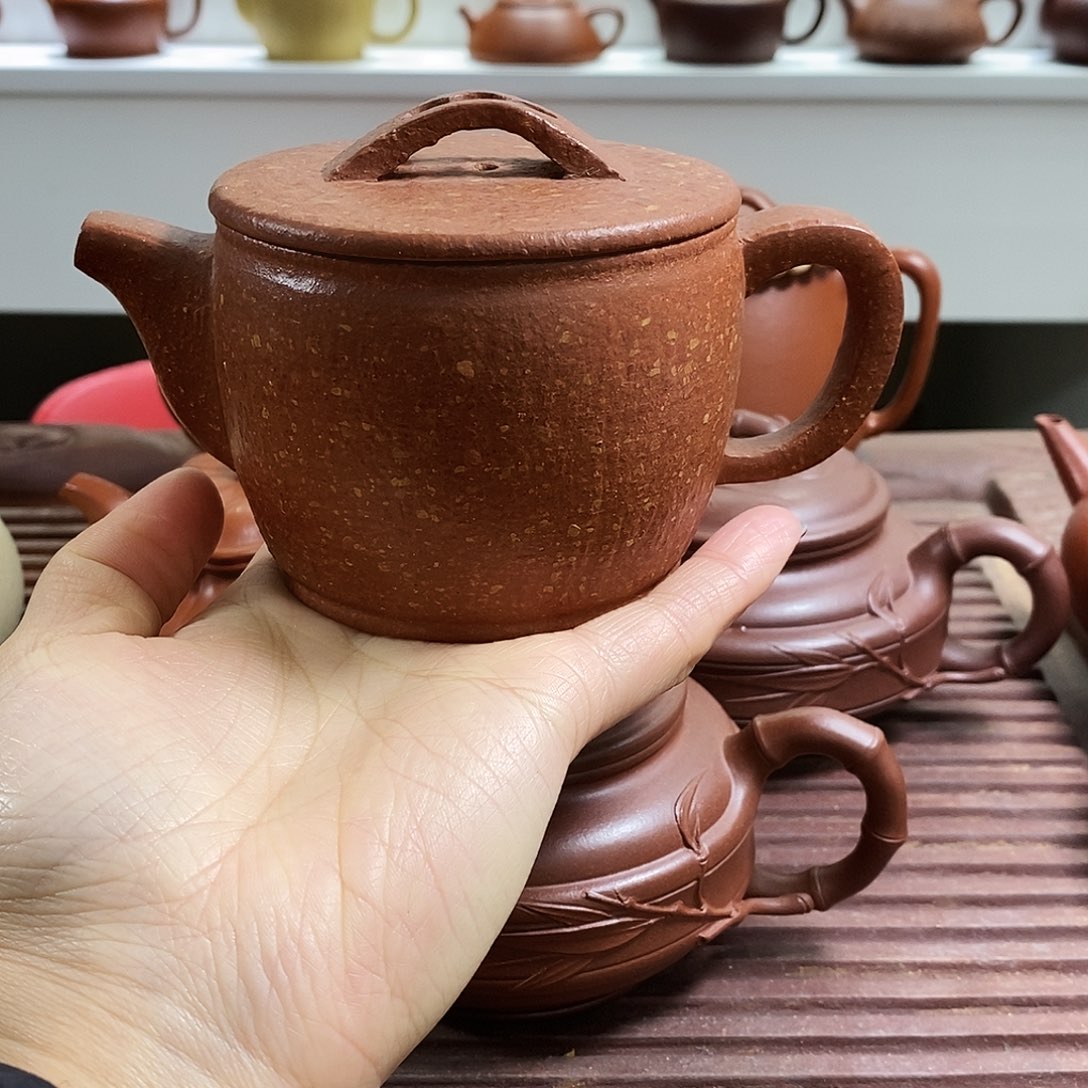 紫砂茶壶宜兴原矿紫砂