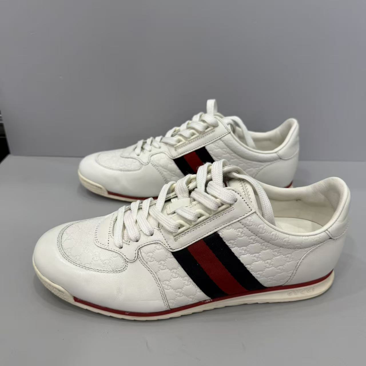 95新 GUCCI/古驰 41欧 265 低帮 休闲鞋